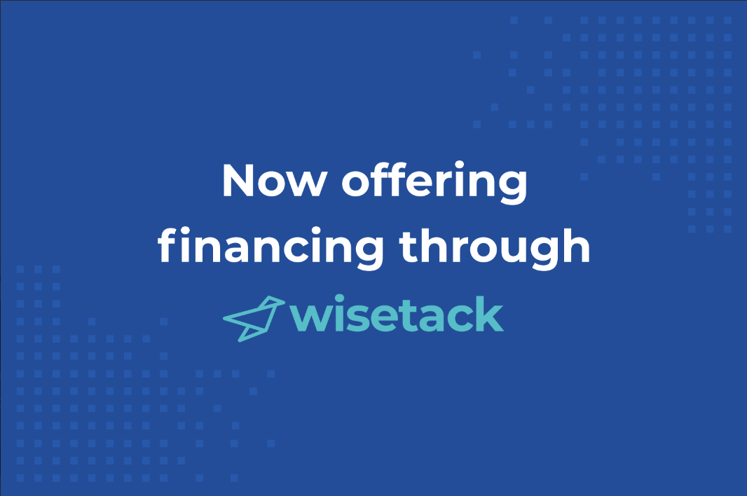 now offering financing through wisetack